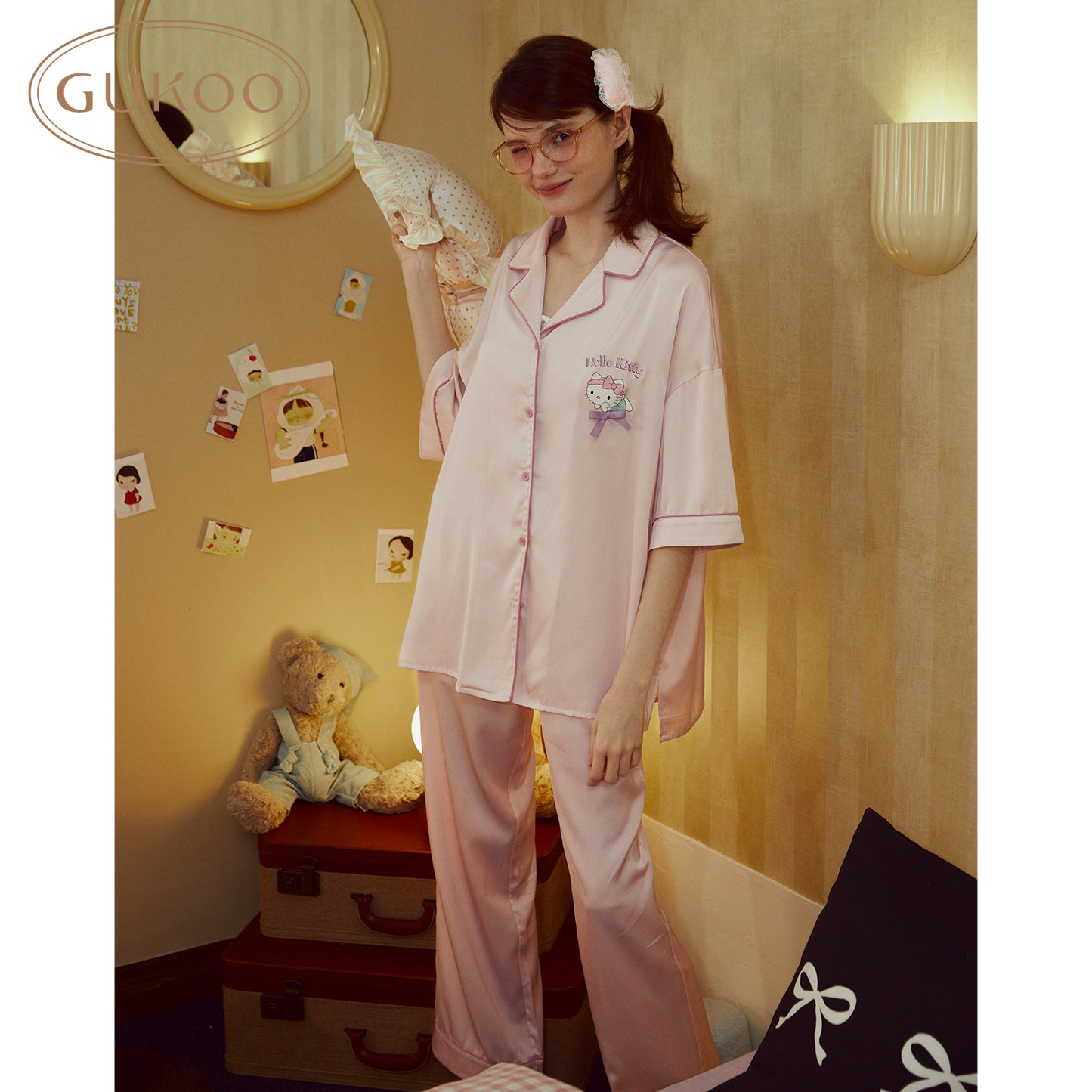 Gukoo x Sanrio Sleepwear Set