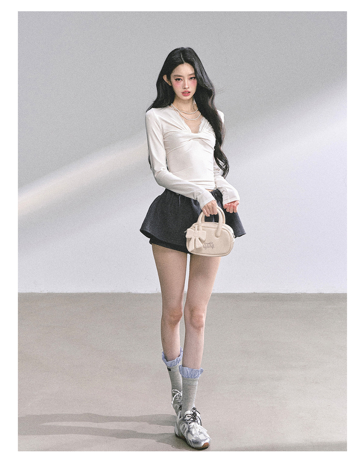 SHAOYEYAN Vintage White Moonlight Tee
