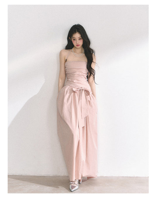 SHAOYEYAN Chic Halter Neck Bodycon Dress