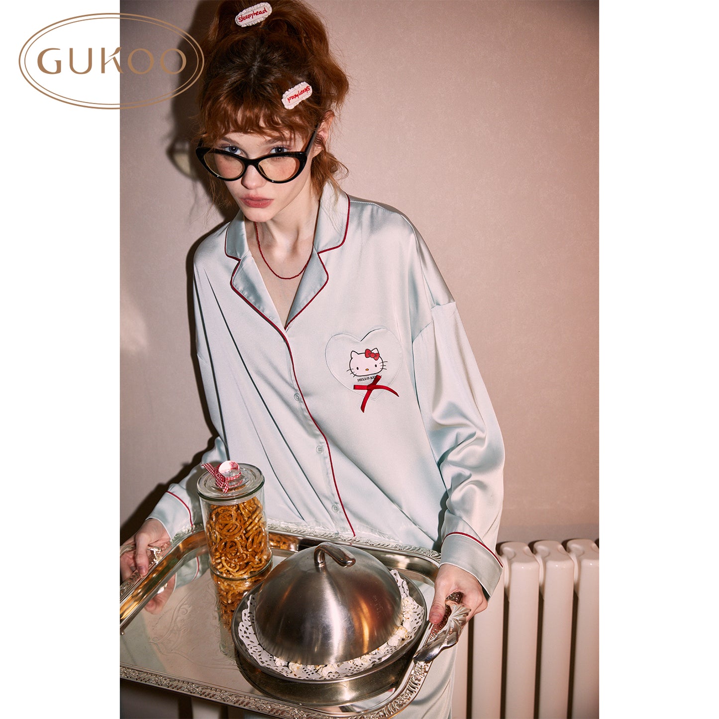 Gukoo Hello Kitty Sleepwear