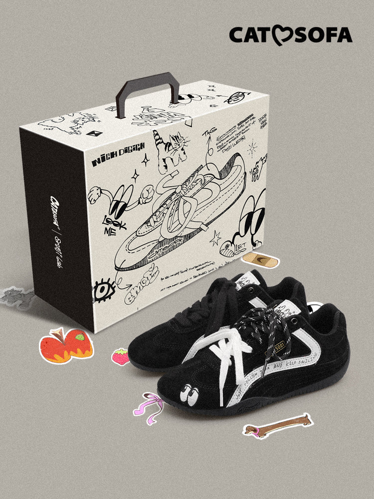 Cat&Sofa Emoji-Lab Eyeconic Racing Sneakers