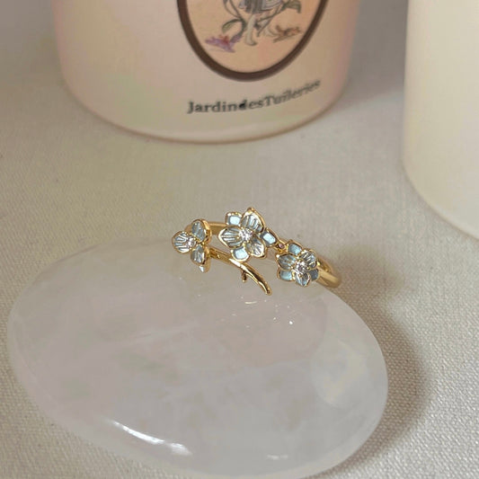 VIGVOG 2025 Floral Butterfly Ring Collection