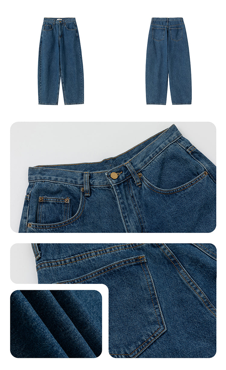 Lulugray Vintage Wash Jeans