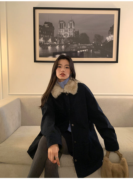 Pusumede Retro Workwear Jacket