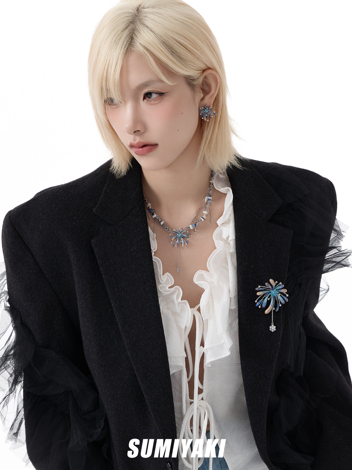 SUMIYAKI Fireworks Star Earrings