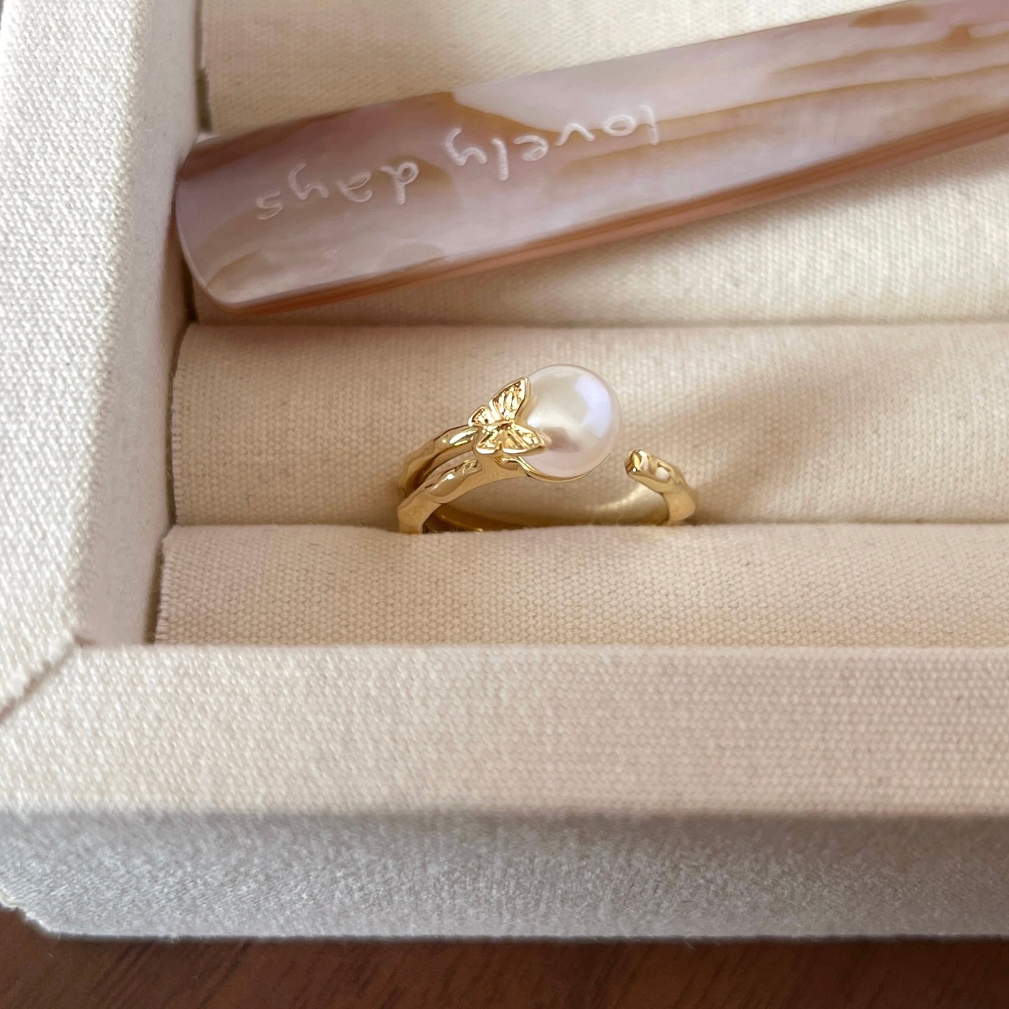 VIGVOG 2025 Floral Butterfly Ring Collection