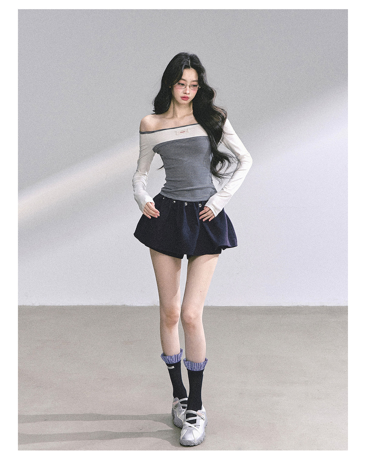 SHAOYEYAN Miu-Style Korean Tee