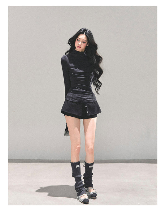 ShaoYeYan Silent Echo Semi-Turtleneck Base Layer