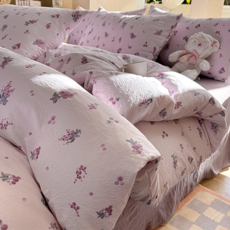 Kawaii Bow Bedding Set