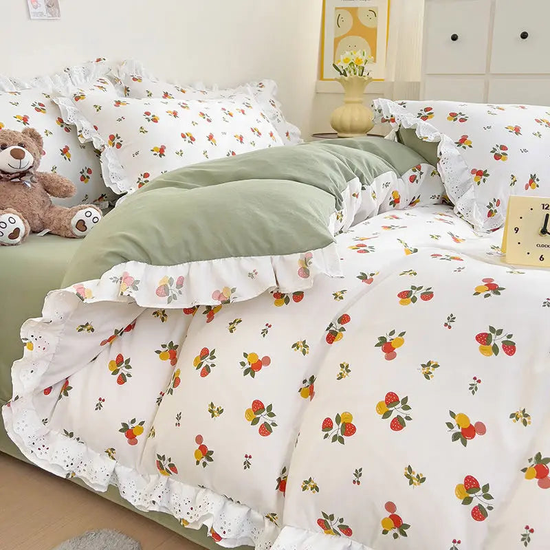 Korean Princess Style Bedding Set