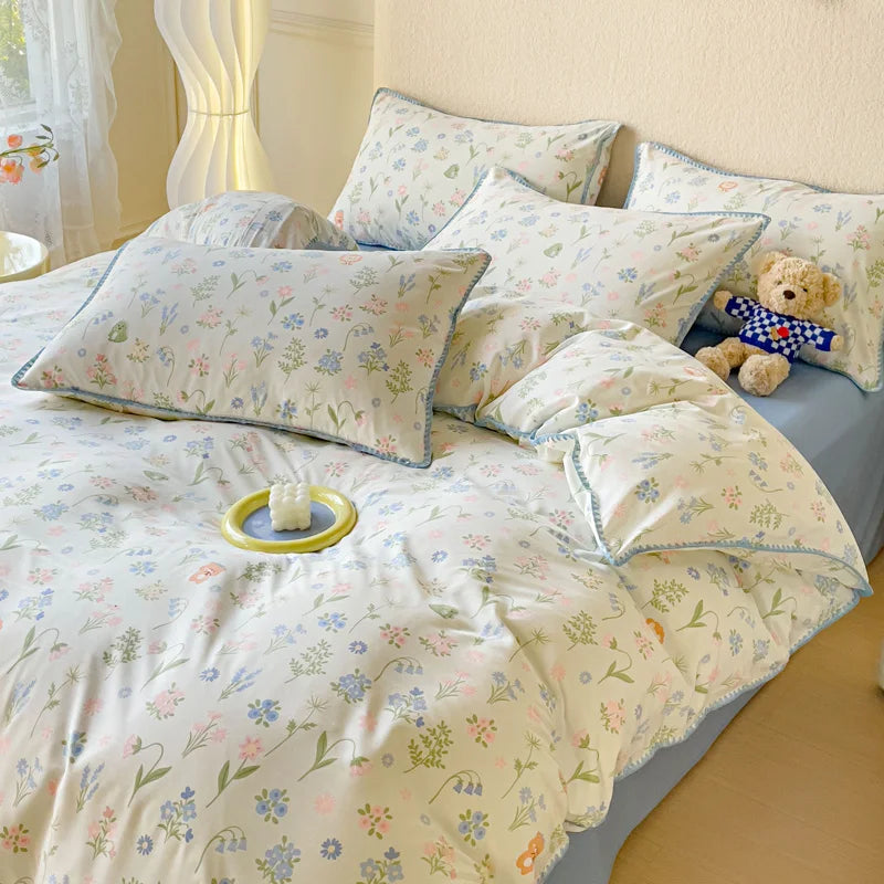 Pastoral Floral Bedding Set