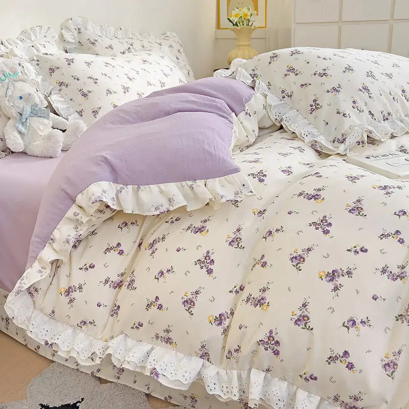 Korean Princess Style Bedding Set