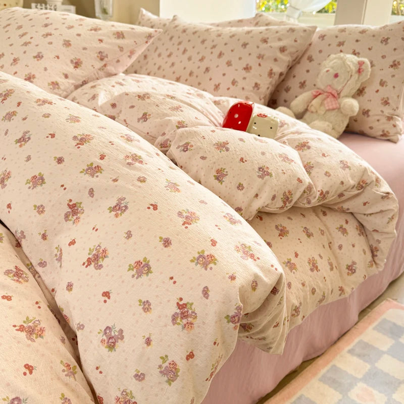 Kawaii Bow Bedding Set
