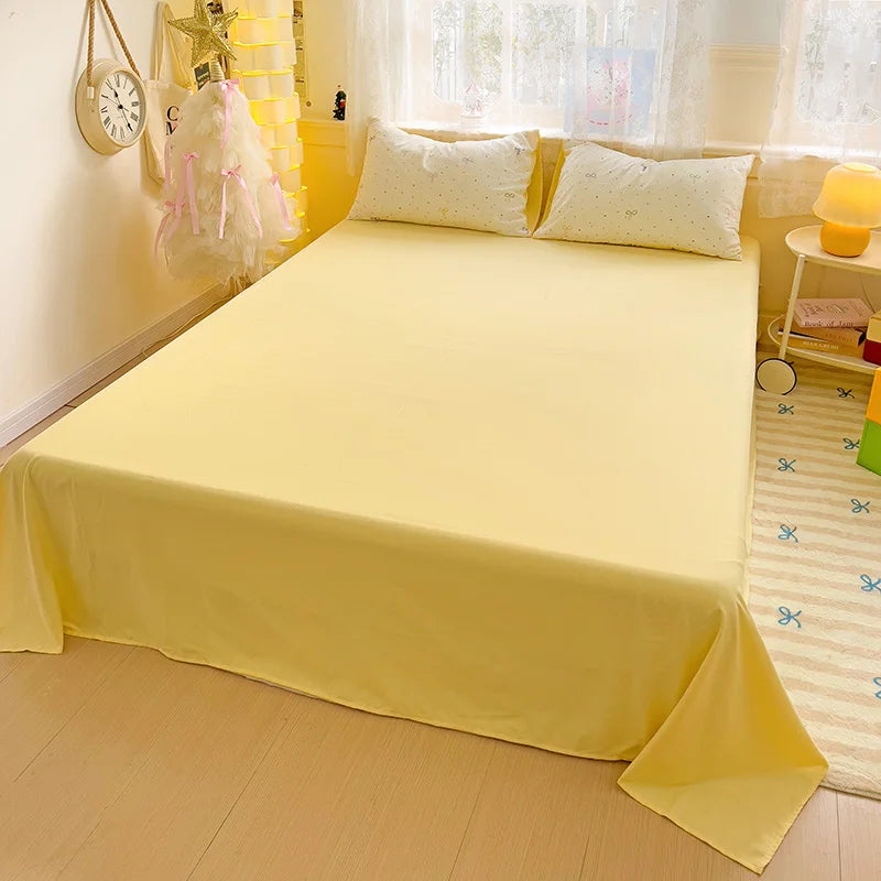 Yellow Bowknot Bedding Set