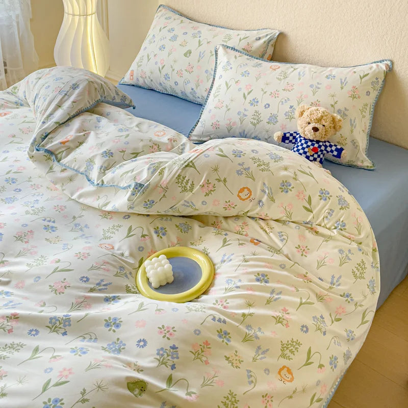 Pastoral Floral Bedding Set