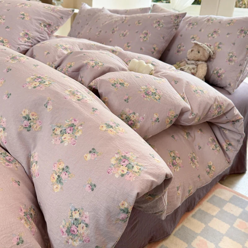 Kawaii Bow Bedding Set