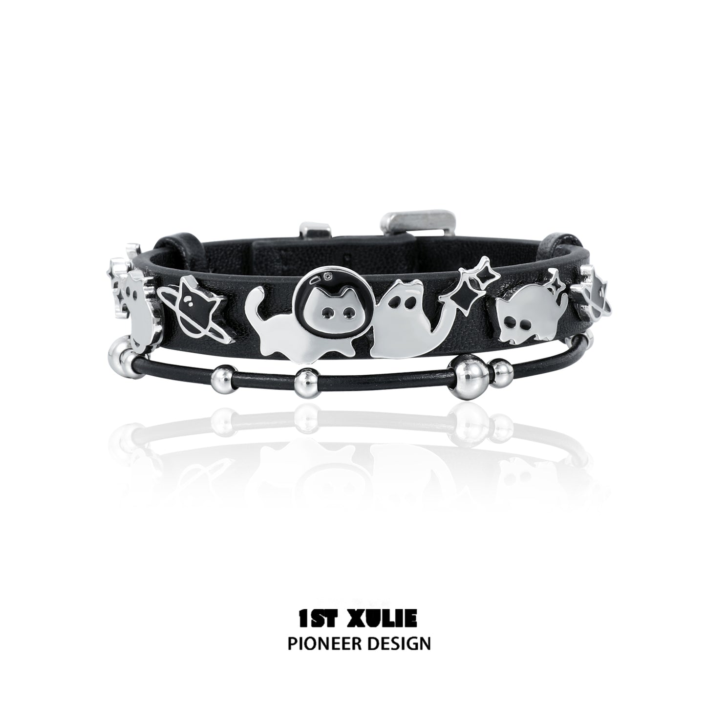 1ST XULIE Night Owl Cat Bracelet