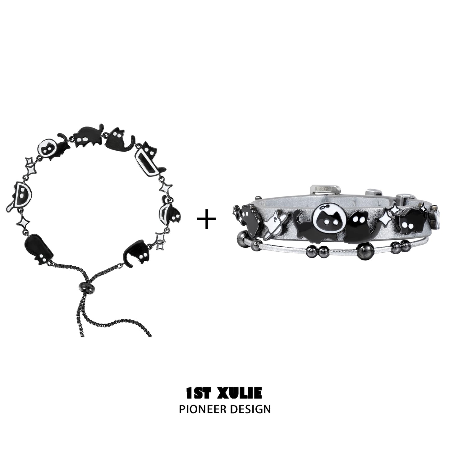 1ST XULIE Night Owl Cat Bracelet