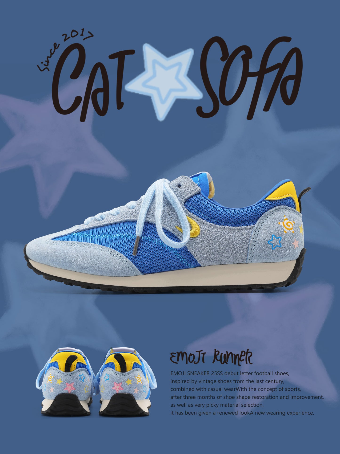 Cat&Sofa Daffodil Outdoor Sneakers