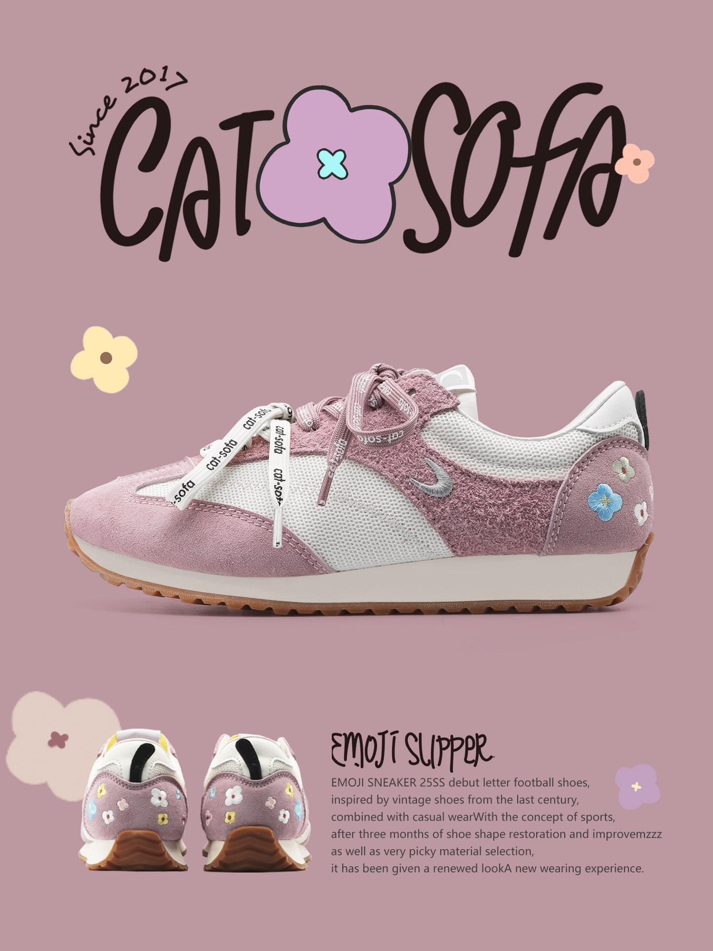 Cat&Sofa Daffodil Outdoor Sneakers