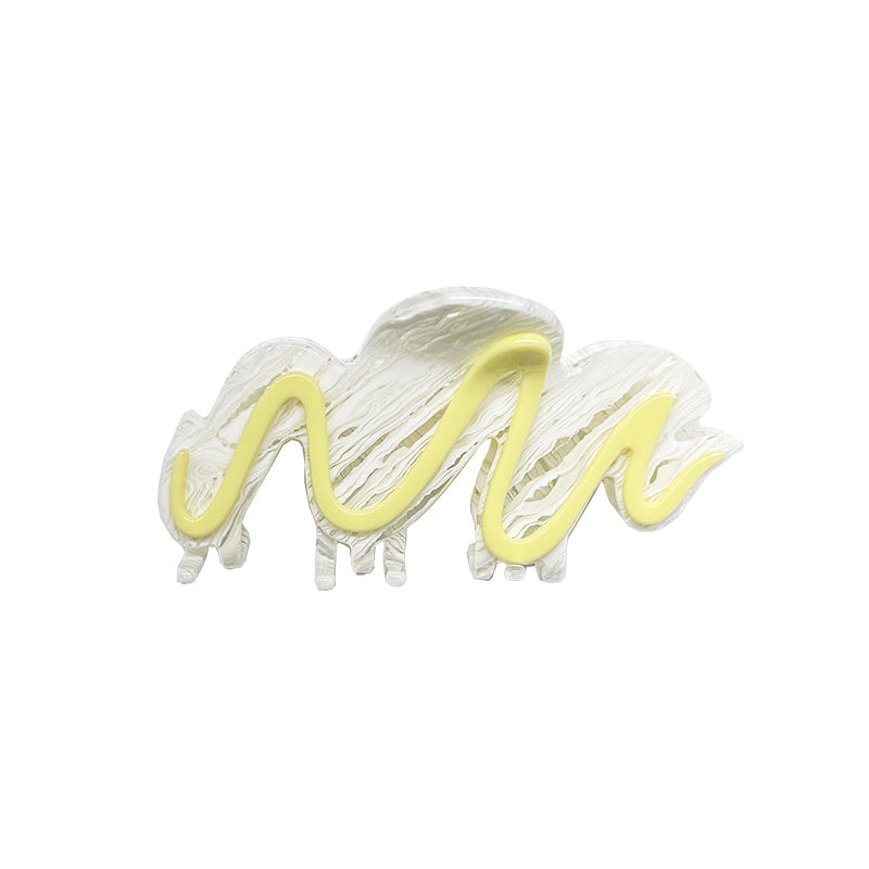 Likio Original Cream Cookie Hair Claw Clip