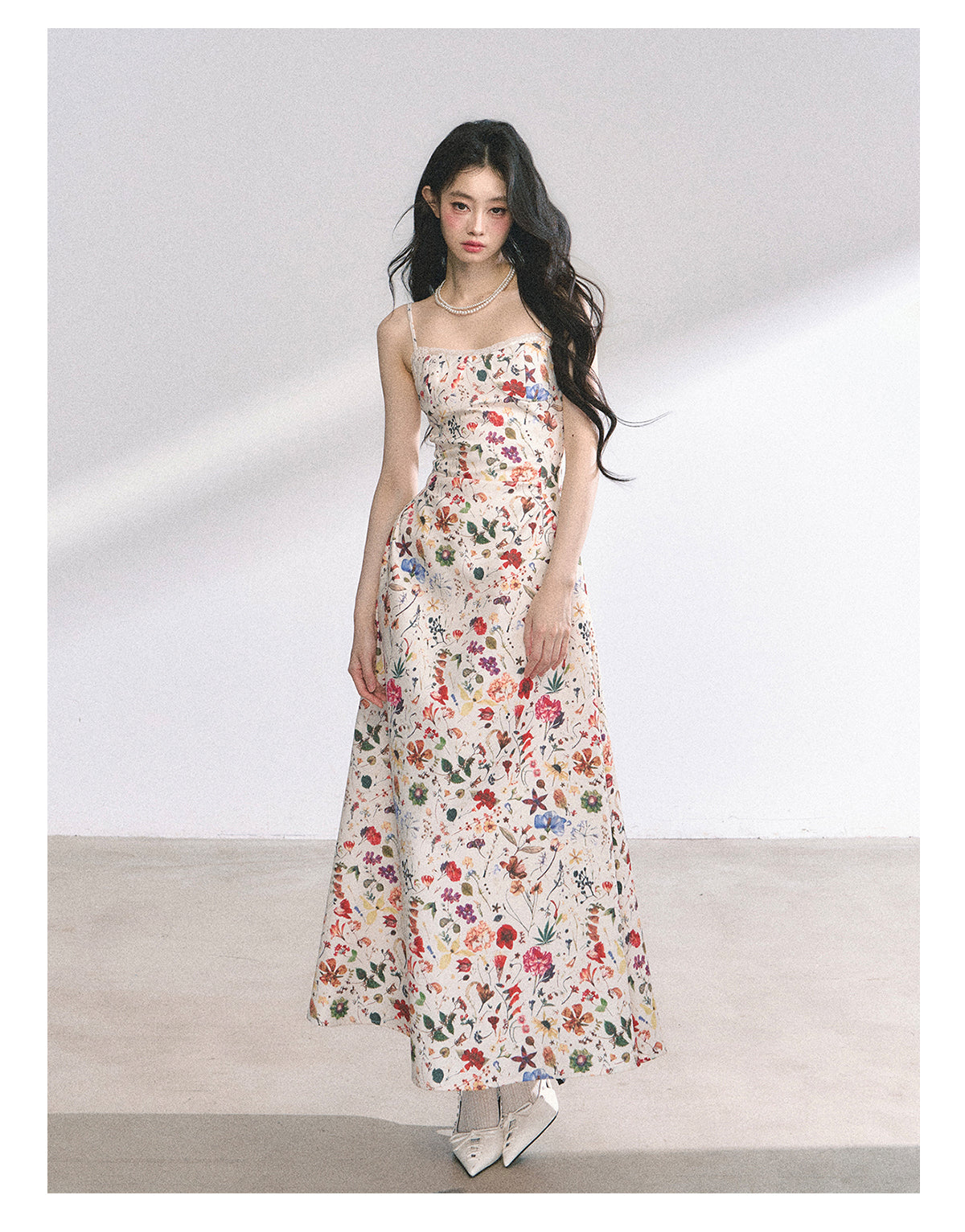SHAOYEYAN French Floral Lace Sundress