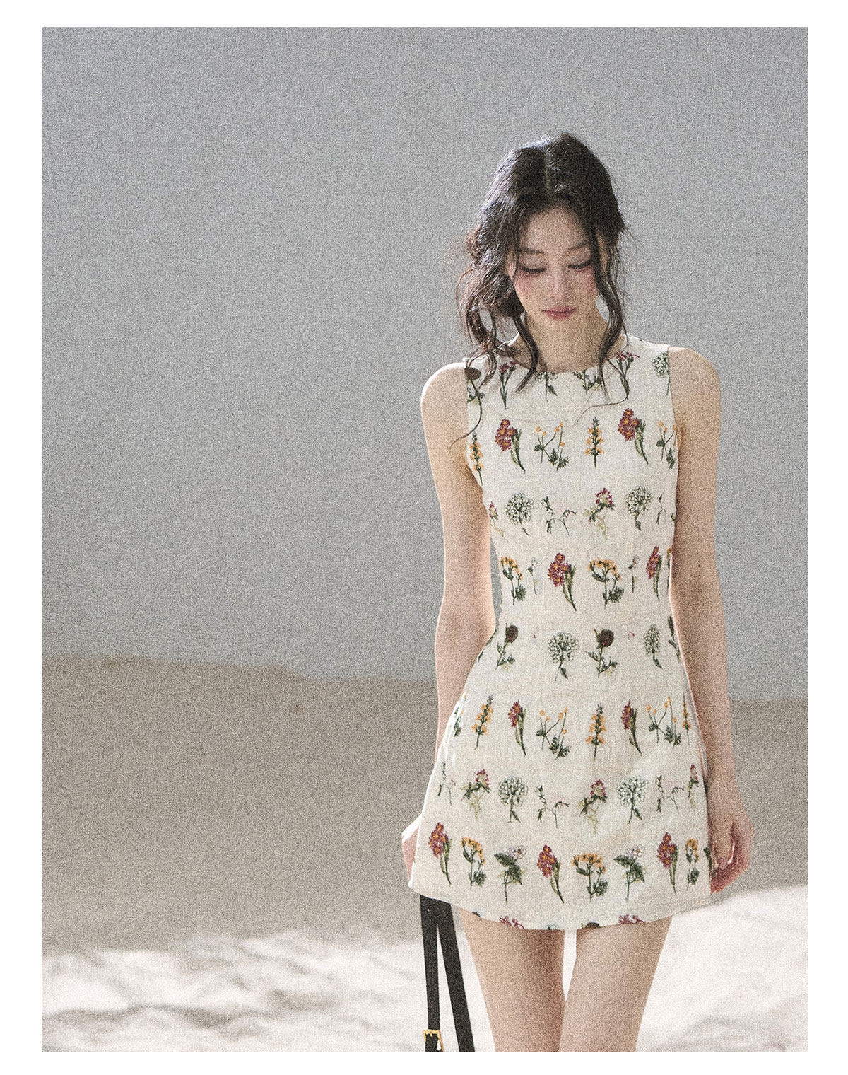 ShaoYeYan Aomalm Mountain Wilds in Bloom French Elegant Floral Dress