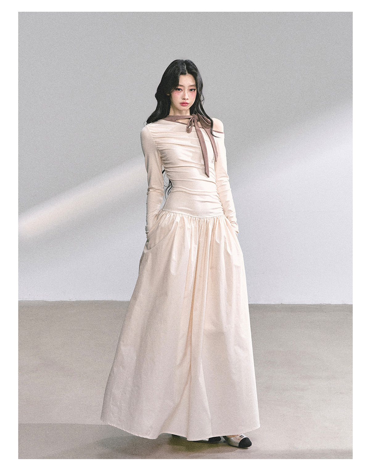 SHAOYEYAN Asymmetric One-Shoulder Bodycon Dress