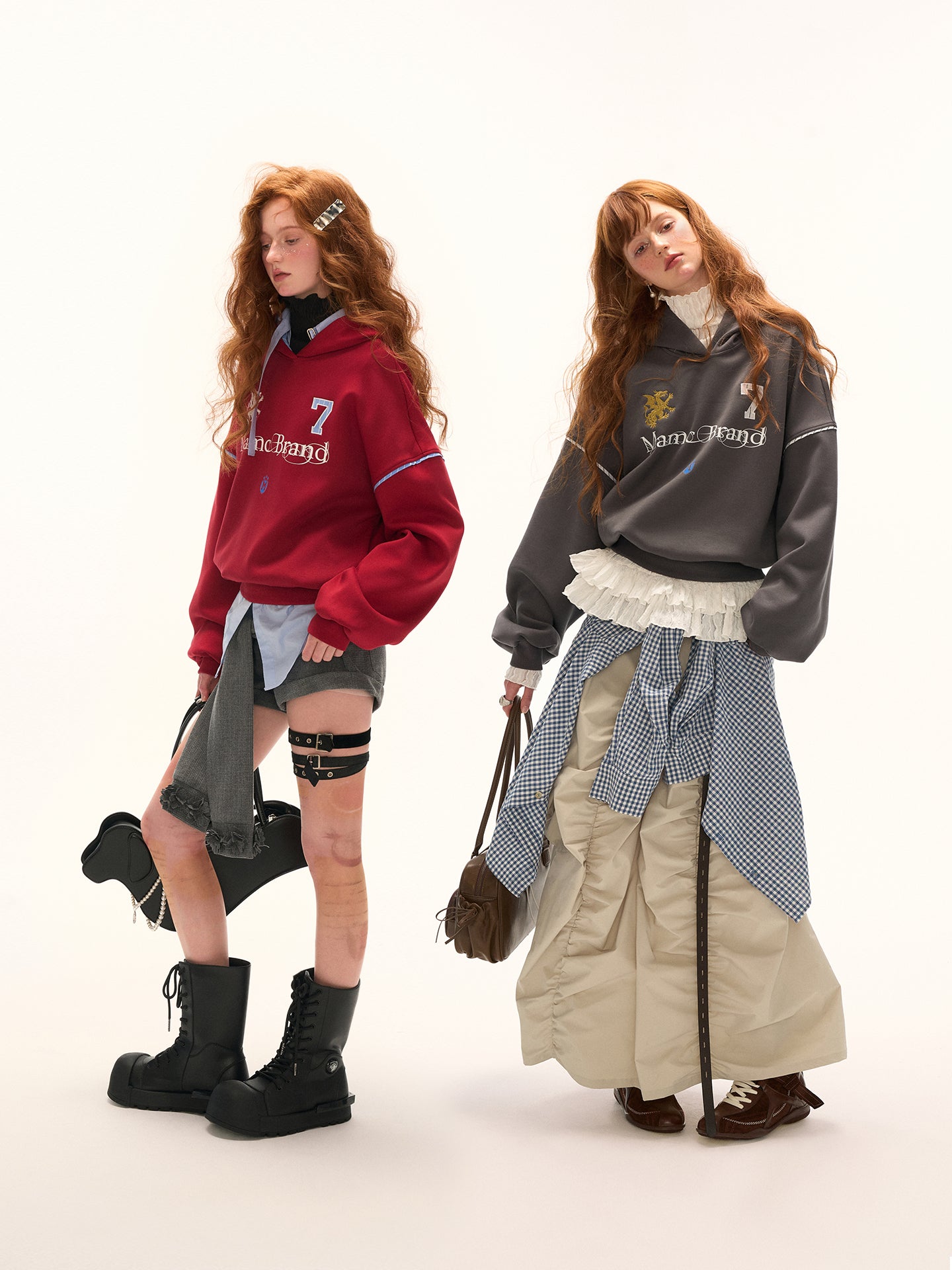 MAMC American Style Patchwork Shirt & Hoodie