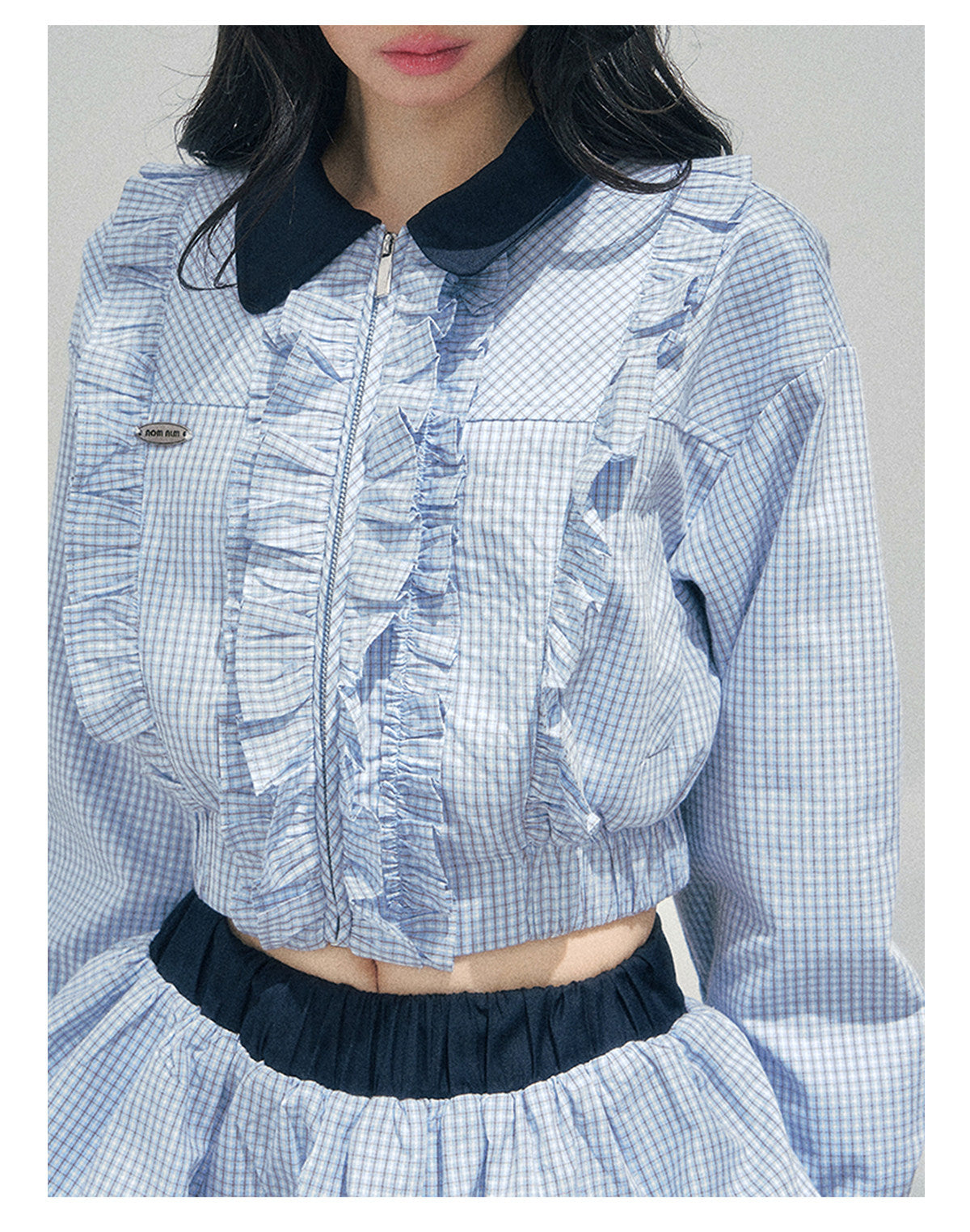 ShaoYeYan Aomalm British Style Plaid Academia Set