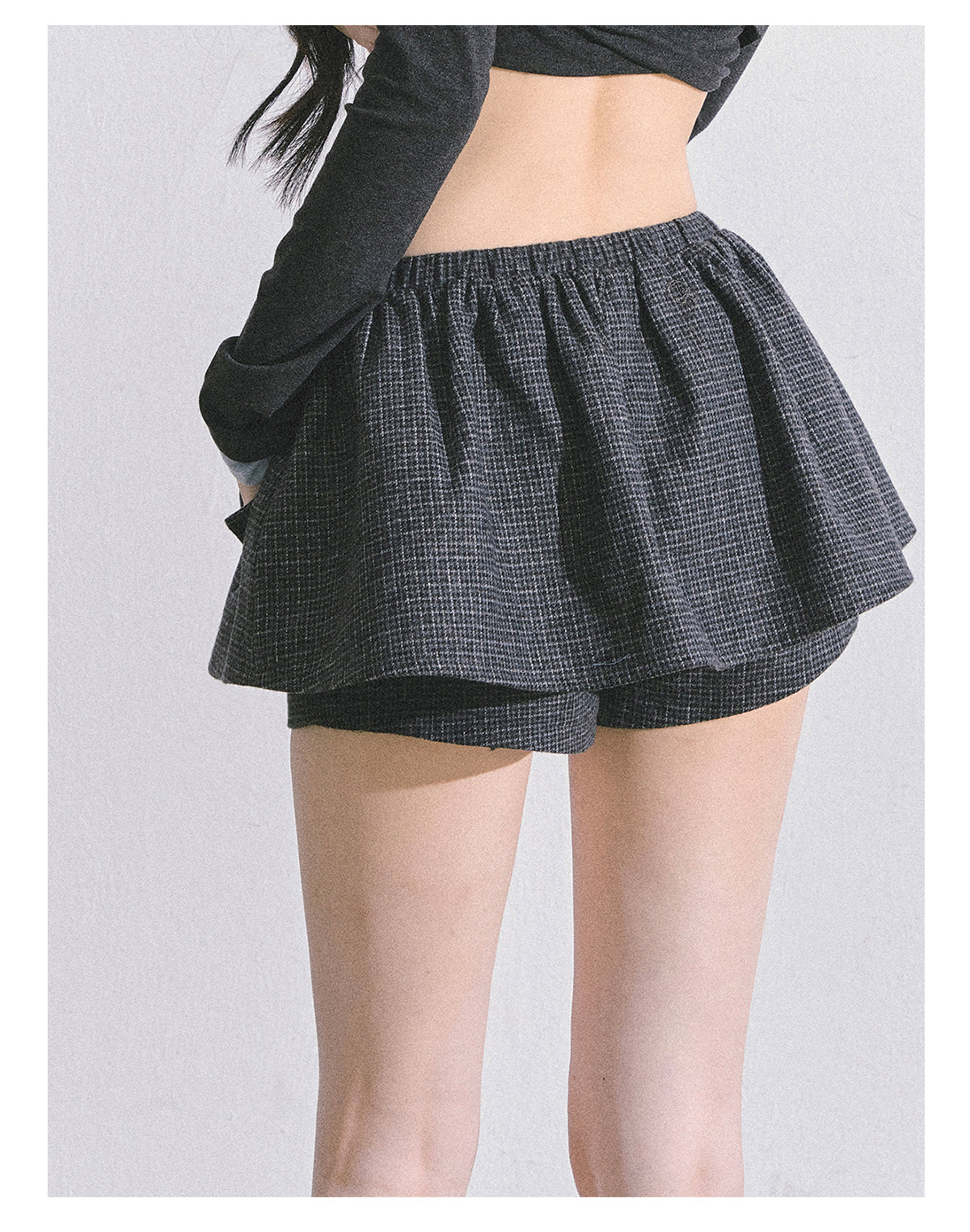 ShaoYeYan Karasuno High School French A-Line Flared Skirt