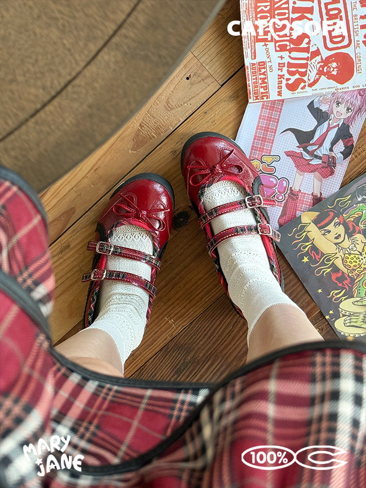 Cat&Sofa 2025 Mary Jane Flats