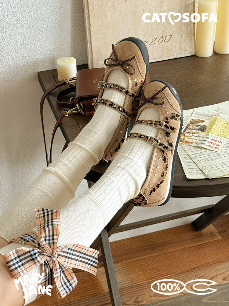 Cat&Sofa 2025 Mary Jane Flats