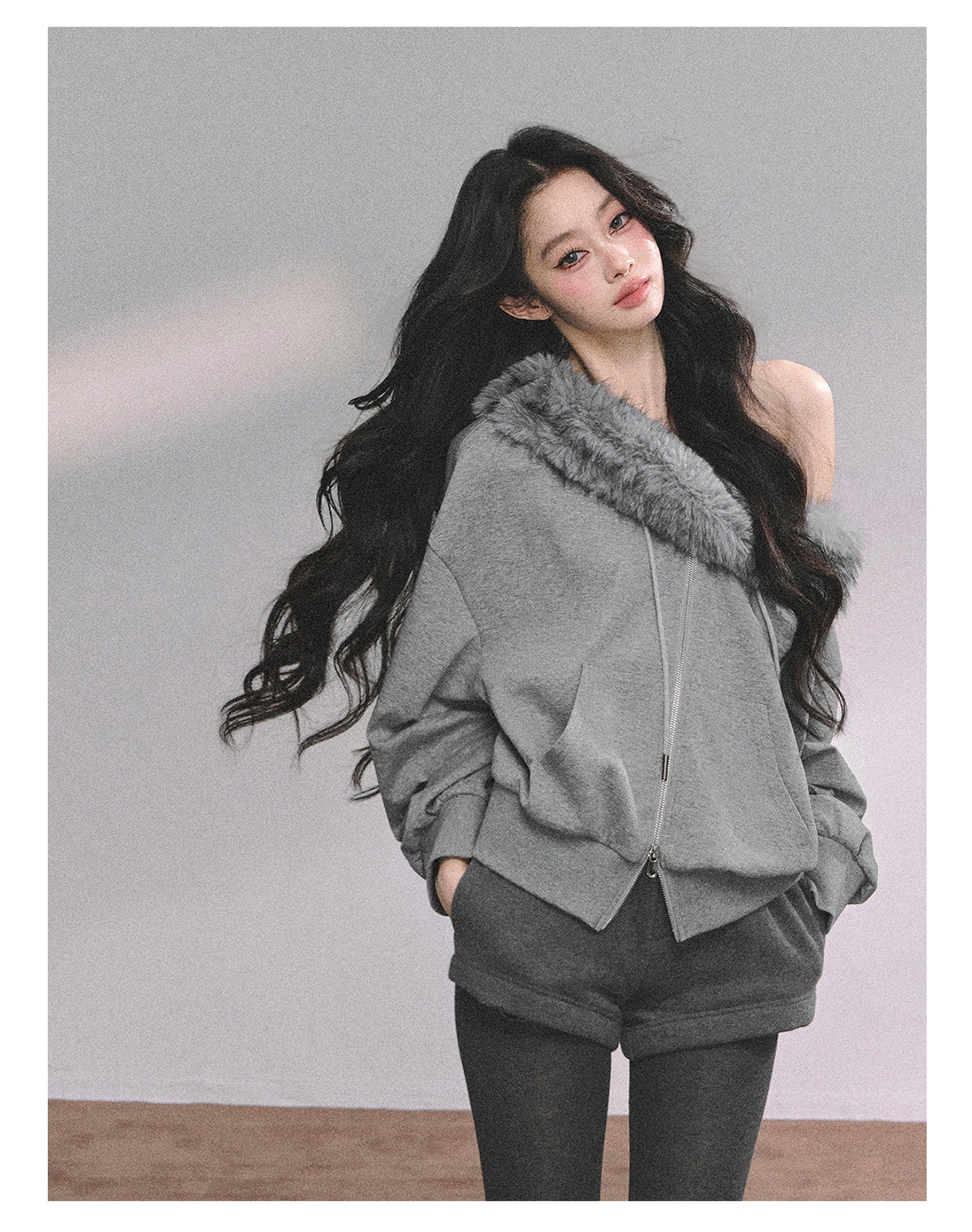 ShaoYeYan Nordic Snowfield American Style Two-Piece Set