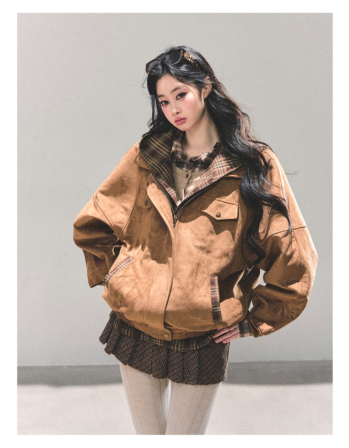 ShaoYeYan Landing Before Dawn Audrey-Style Jacket