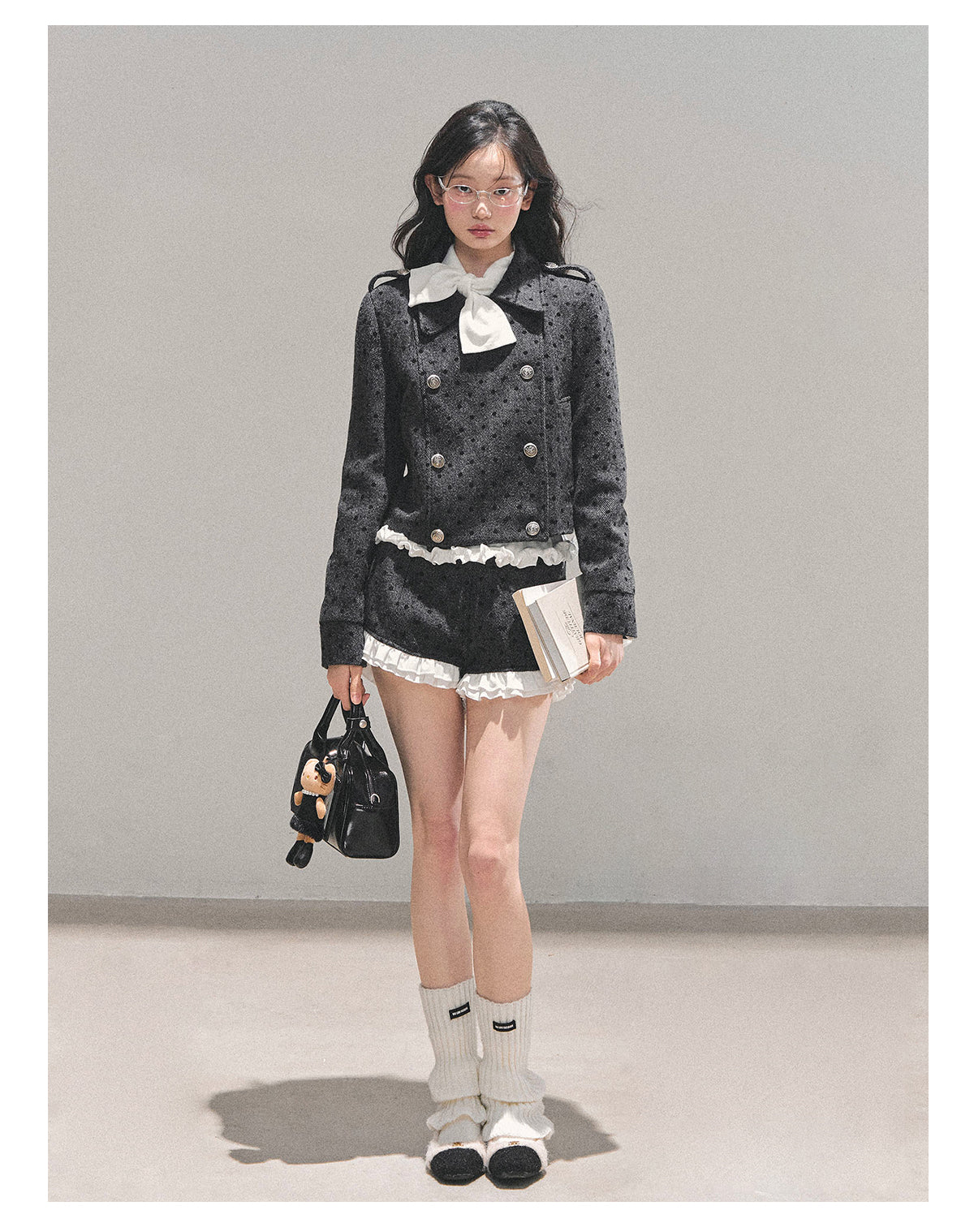 ShaoYeYan Memory Reef Wool Polka Dot Set