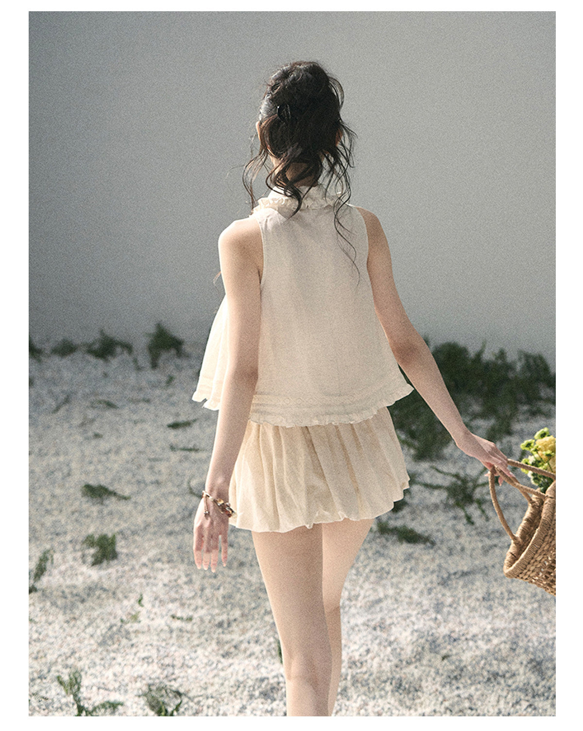 ShaoYeYan Aomalm Soft Cloud French Lace Set