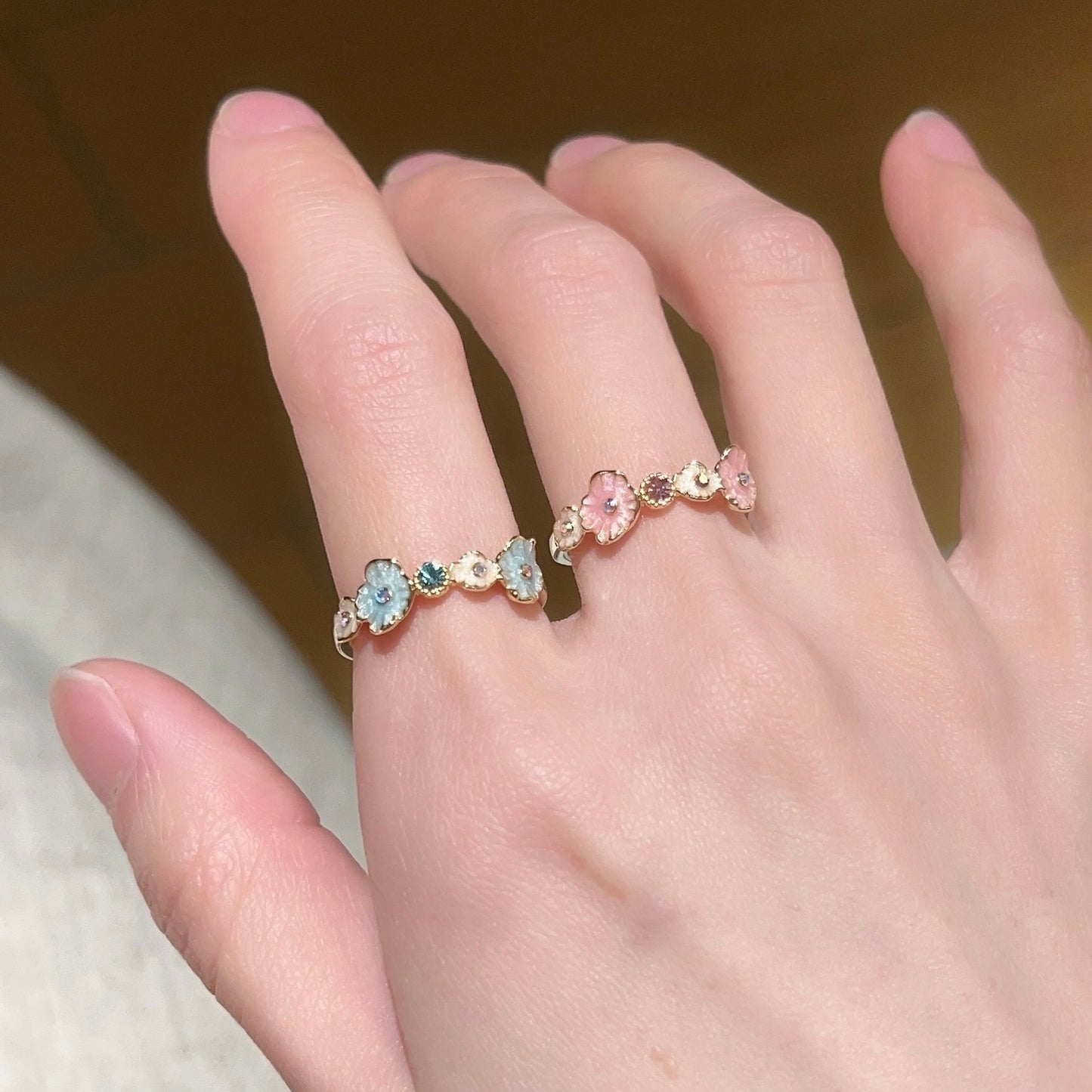 VIGVOG 2024 Enamel & Shell Ring Collection