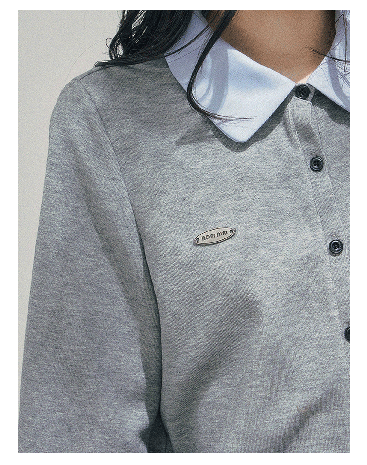 ShaoYeYan Aomalm Hyde Diary Fake Two-Layer American Sweater