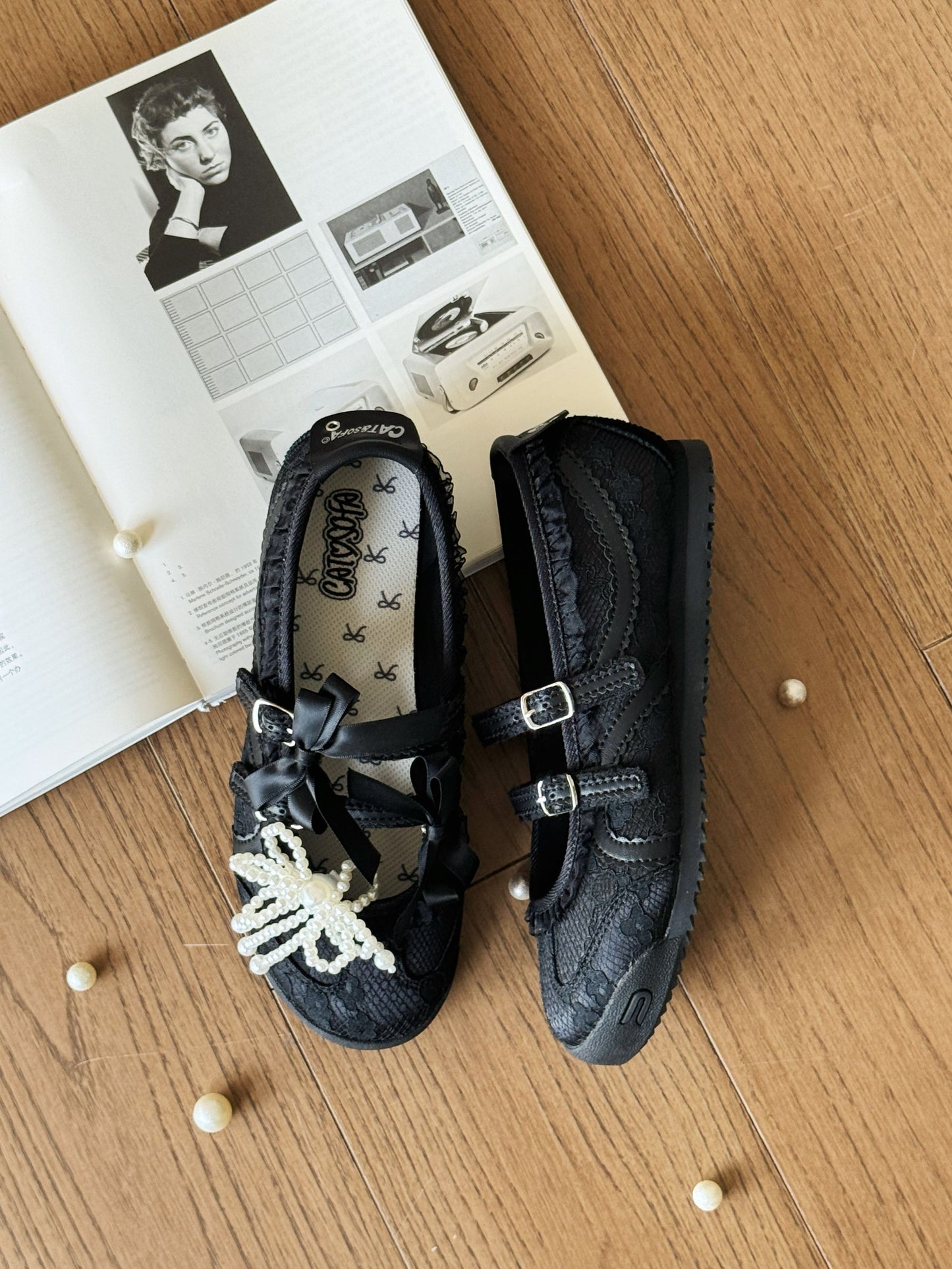 Cat&Sofa 2025 Mary Jane Flats