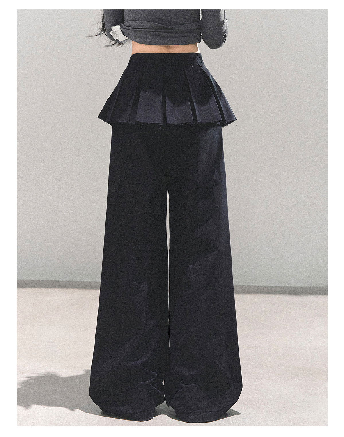 ShaoYeYan Functional Bella American Wide-Leg Pants