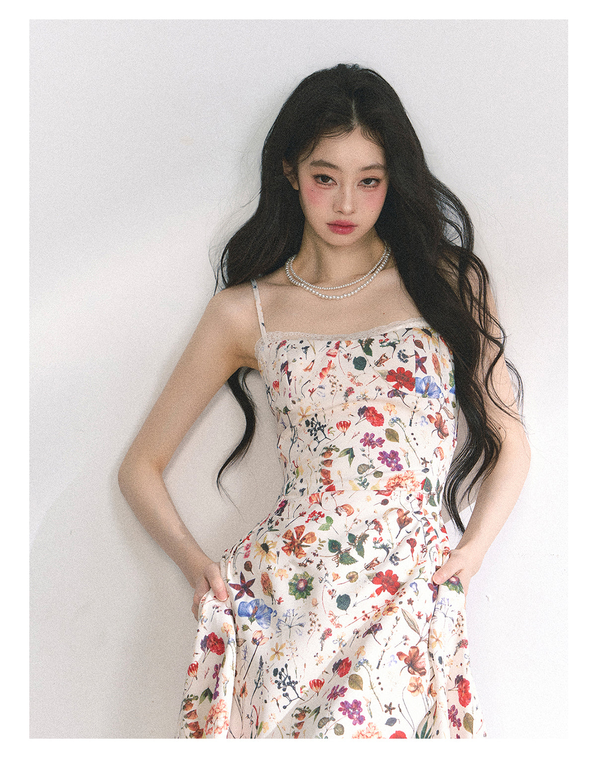 SHAOYEYAN French Floral Lace Sundress