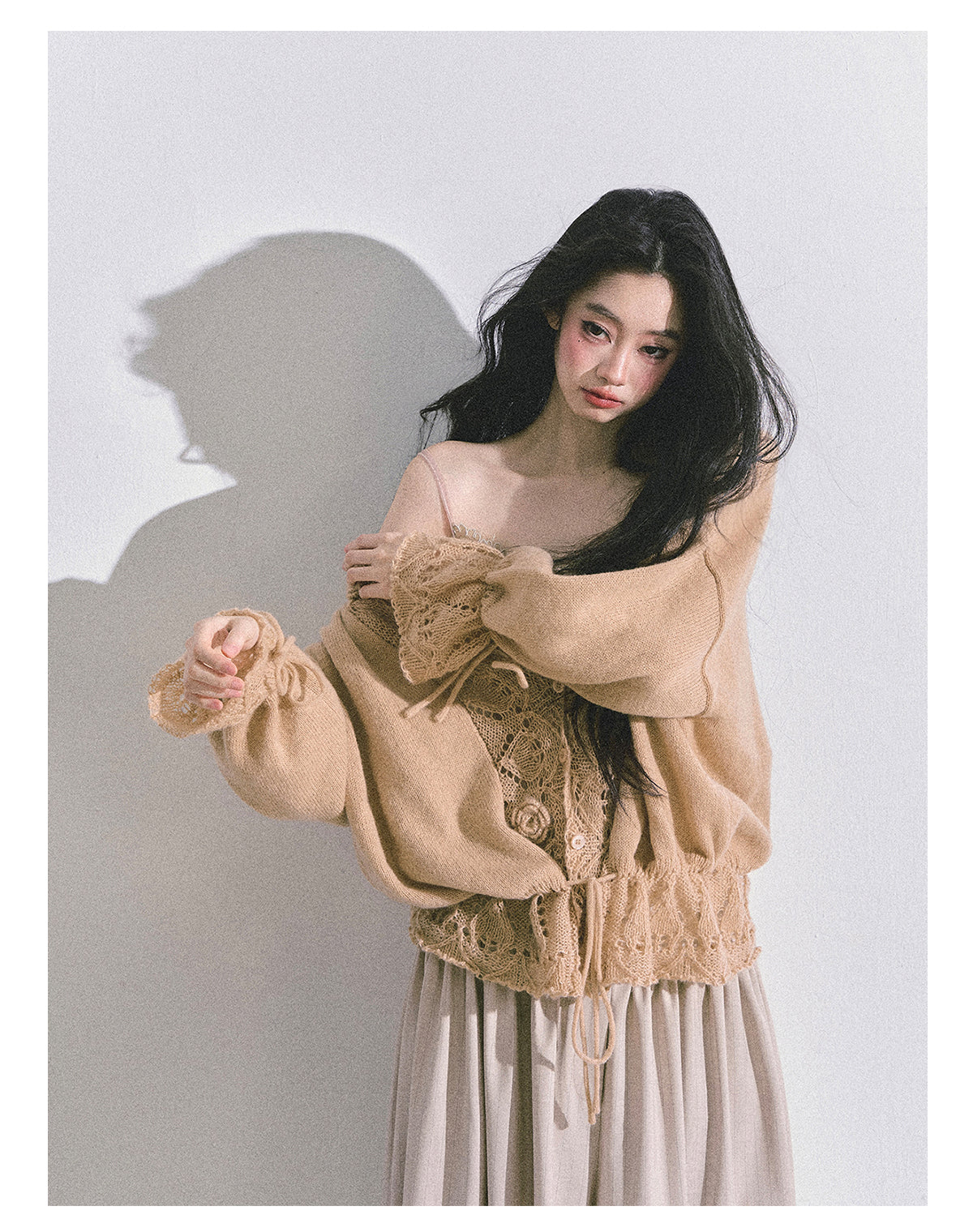 SHAOYEYAN Honey Cozy Loose Fit Knit Cardigan