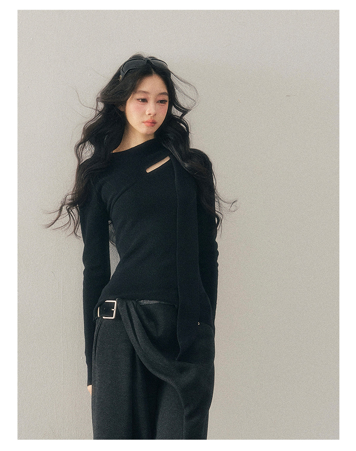 ShaoYeYan Aomalm Memory's Dusk Thermal Knit Top