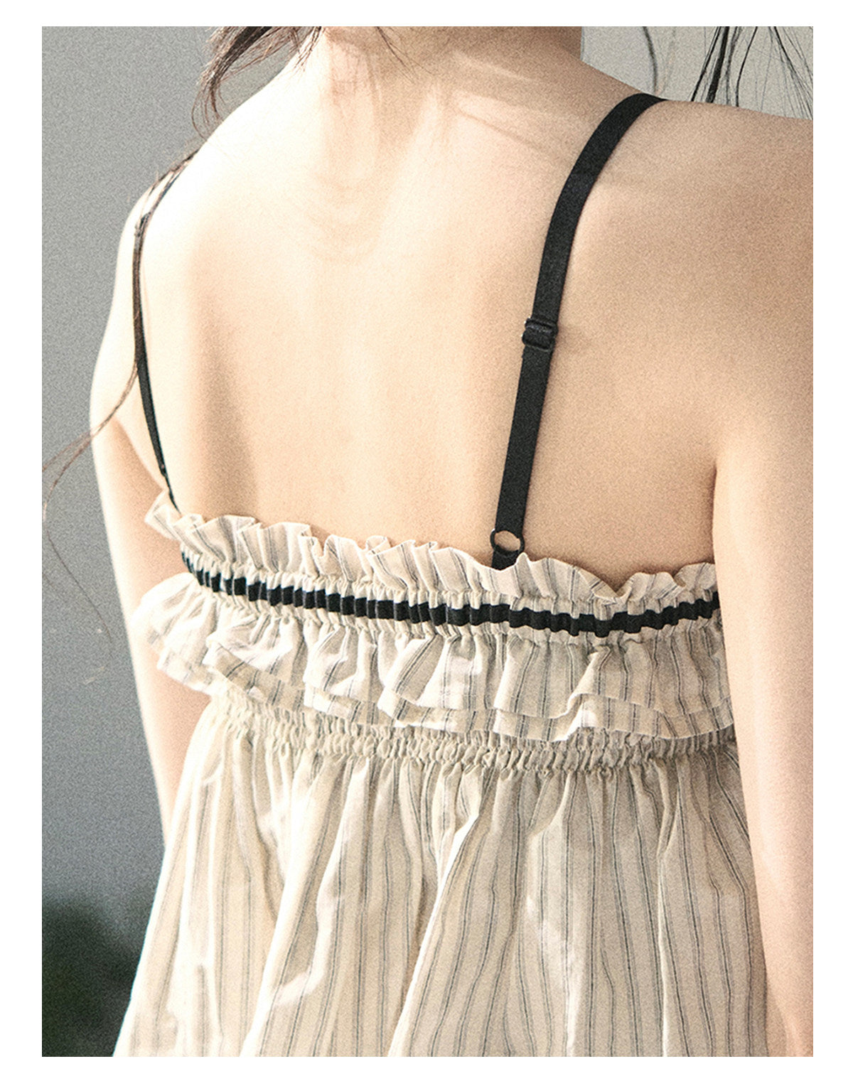 ShaoYeYan Aomalm Early Summer Weaves a Light Dream Korean Striped Set