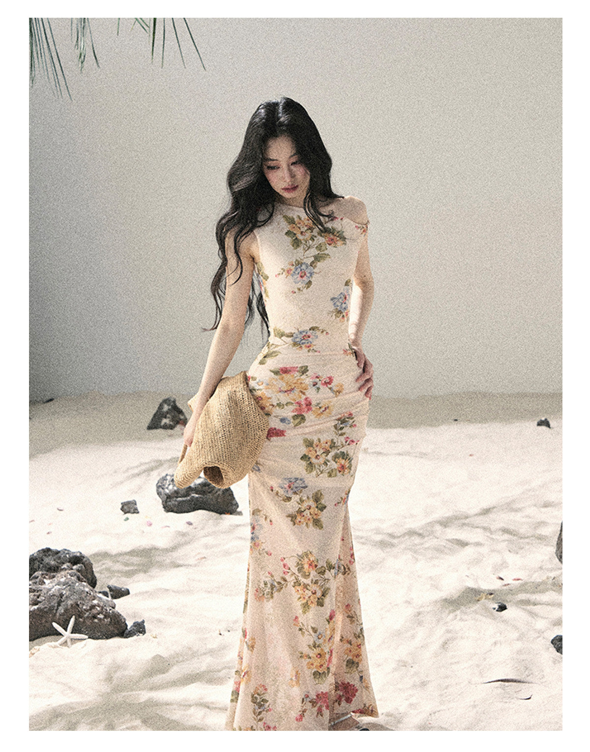 ShaoYeYan Aomalm I Await the Bloom French Elegant Dress