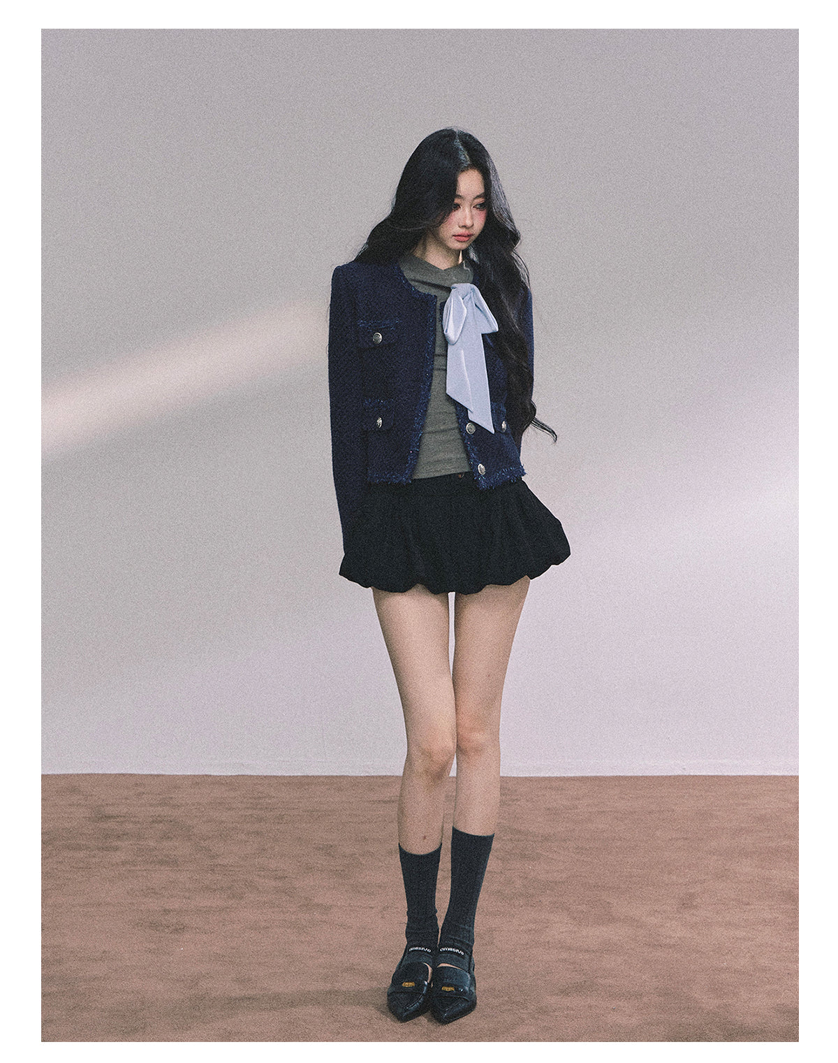 ShaoYeYan French Sweet Fragrance Island Loose Fit Tweed Jacket