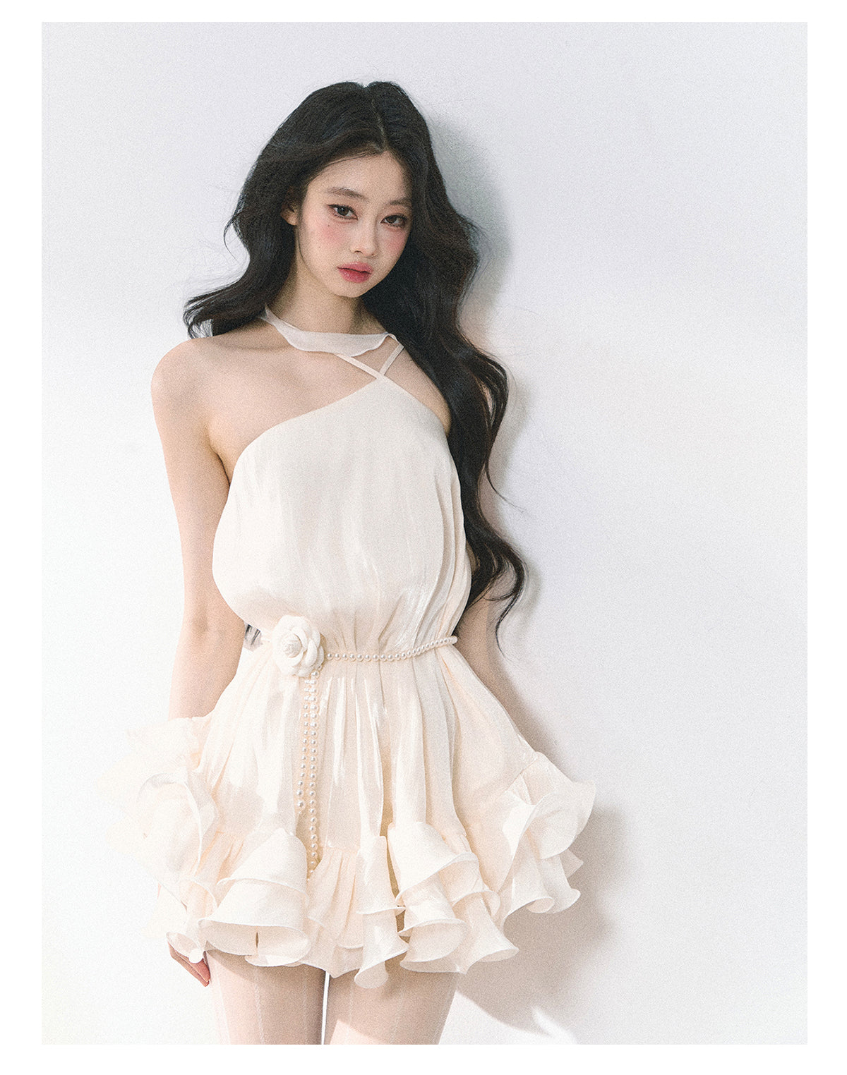 SHAOYEYAN Halter Neck Babydoll Dress