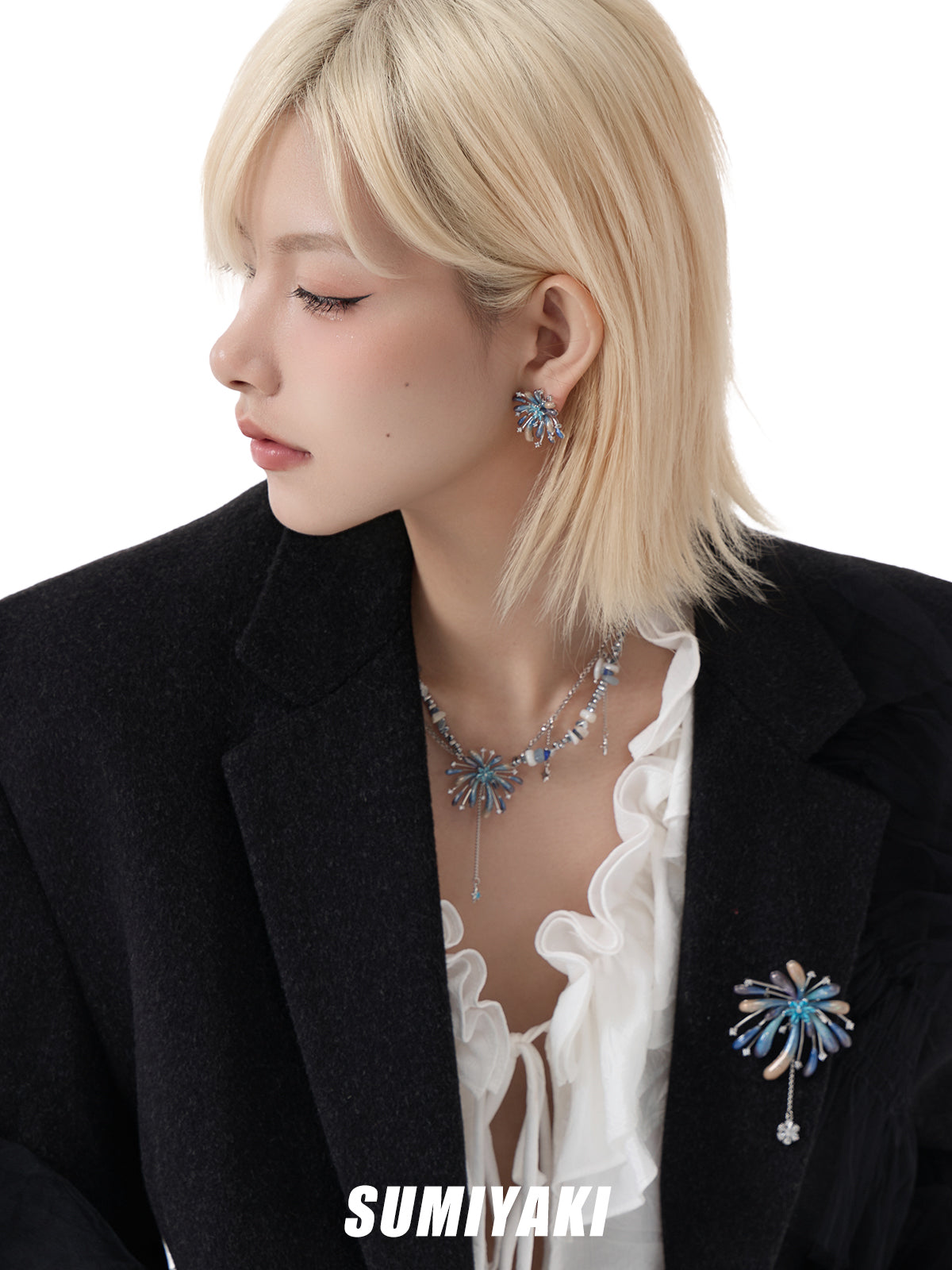 SUMIYAKI Fireworks Star Earrings