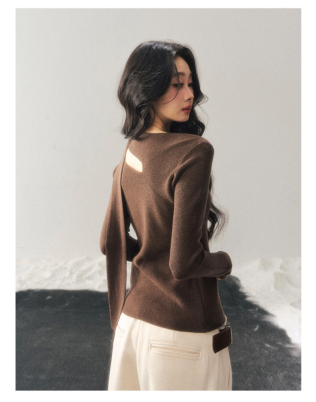 ShaoYeYan Aomalm Memory's Dusk Thermal Knit Top